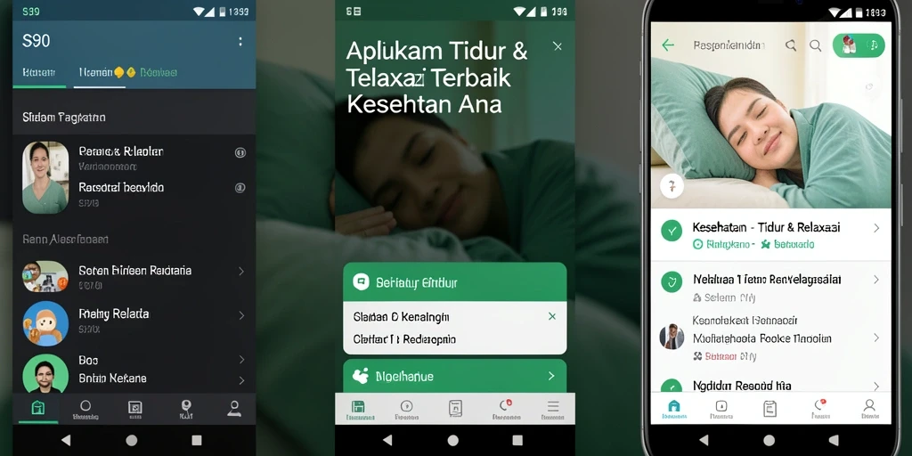 Antarmuka S80 yang menawan untuk Tidur & Relaksasi.